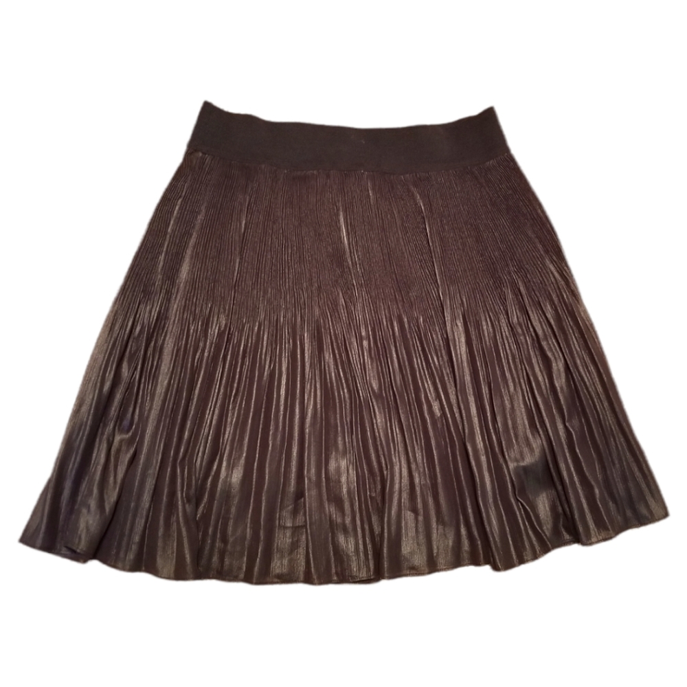 🖤FREE PEOPLE BLACK ACCORDION PLEATED MINI SKIRT🖤